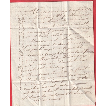 MARQUE P1P FERNEY AIN 1830 POUR AIX BOUCHES DU RHONE 1830 INDICE 12