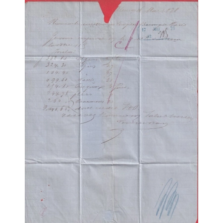 N°85 BANDE DE 5 ALENCON ORNE + N°75 POUR PARIS