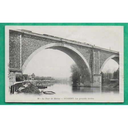 N°124 MOUCHON CONVOYEUR LIGNE GRETZ A PARIS CARTE POSTALE NOGENT SUR MARNE POUR BECQUEL OISE 1904 COVER FRANCE