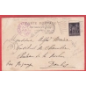 N°103 PARIS EXPOSITION UNIVERSELLE VILLAGE SUISSE 1900 POUR RIGNEY DOUBS