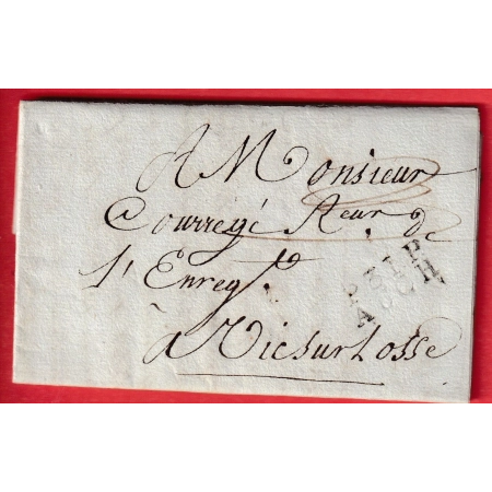 MARQUE P31P AUCH GERS 1812 POUR VIC SUR LOSSE REVOLUTIONNAIRE VIC FEZENSAC INDICE 9