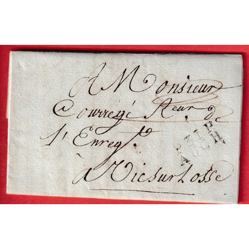 MARQUE P31P AUCH GERS 1812 POUR VIC SUR LOSSE REVOLUTIONNAIRE VIC FEZENSAC INDICE 9