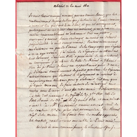 MARQUE P49P EPERNAY MARNE PPPP VIA PARIS PONTARLIER DOUBS 1811 INDICE 9