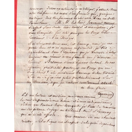 MARQUE P49P EPERNAY MARNE PPPP VIA PARIS PONTARLIER DOUBS 1811 INDICE 9