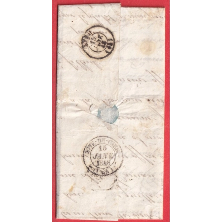 CURSIVE 1 ST GENIS POUILLY AIN CAD T15 FERNEY POUR RIVE DE GIERS 1848 INDICE 13