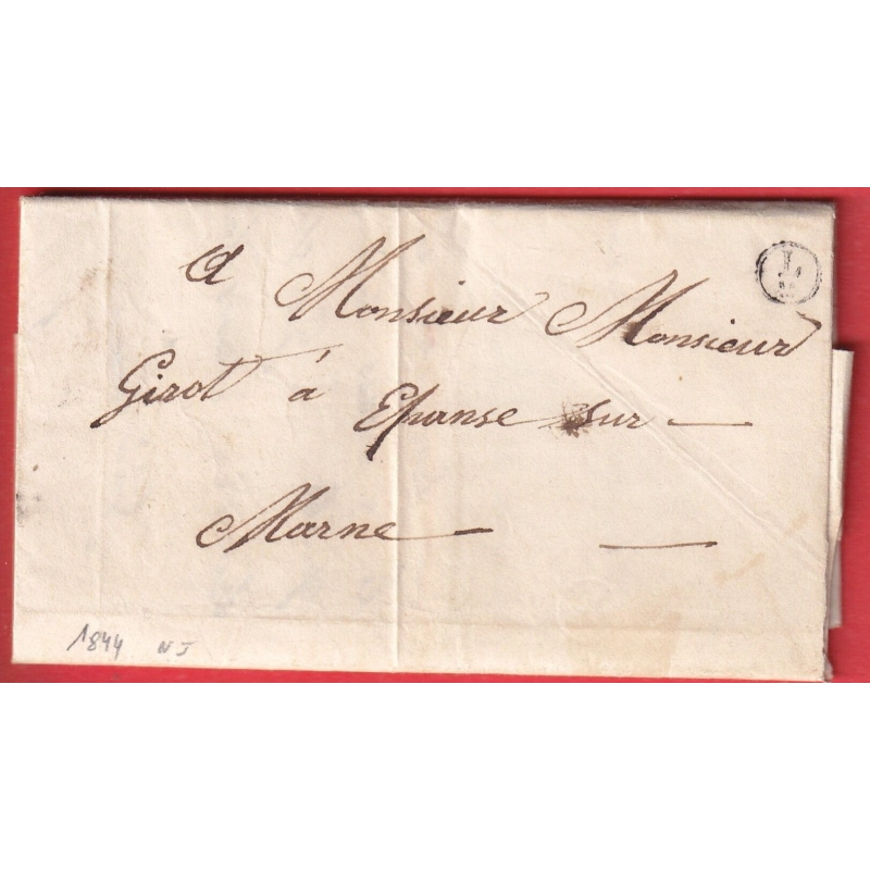 BOITE RURALE SUPPLEMENTAIRE L/2 SEULE SANS CAD A IDENTIFIER POUR EPENSE MARNE 1844