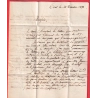 CAD TYPE 11 TOUL MEURTHE ET MOSELLE BELLE TAXE 6 AU TAMPON POUR PARIS 1833
