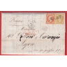 N°21 23 GC 5082 BEYROUTH SYRIE SYRIA LIBAN LEBANON BFE POUR LYON 1865