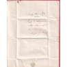 N°1 PC 197 CURSIVE 49 AUVE MARNE CACHET TYPE A 1851 BOITE RURALE H TILLOY