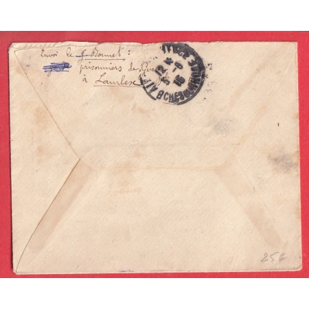 DETACHEMENT PRISONNIERS DE GUERRE LAMBESC BOUCHES DU RHONE 1915 POUR AIX EN PROVENCE