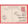 MONACO 10C AMBULANT DE JOUR NICE A MARSEILLE 1905 POUR ZURICH SUISSE