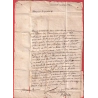 LETTRE DE AURIOL BOUCHES DU RHONE 1677 POUR AIX EN PROVENCE