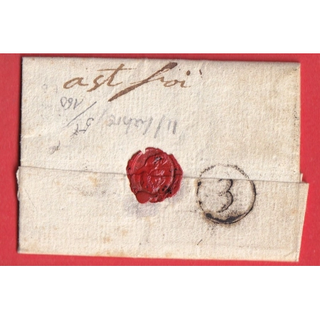 MARQUE 12 CASSIS BOUCHES DU RHONE 1798 22X10 POUR LYON INDICE 15