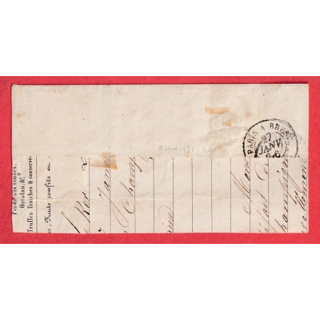 N°12 PAIRE + N°13 ROULETTE ETOILE PARIS ROUTE 12 DEVANT DE LETTRE AVEC UN RABAT RARE EX COLLECTION DUBUS