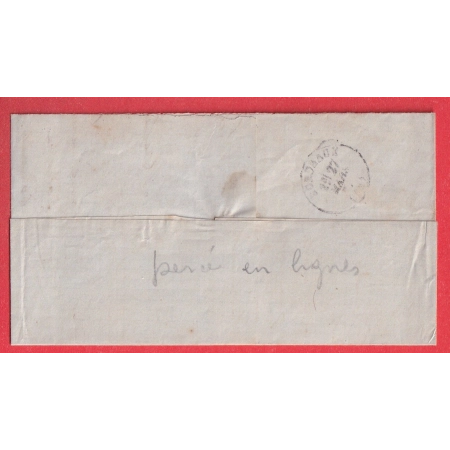 N°46B PERCE EN LIGNE GC 3471 SURGERES CHARENTE INFERIEURE MARITIME POUR BORDEAUX GIRONDE