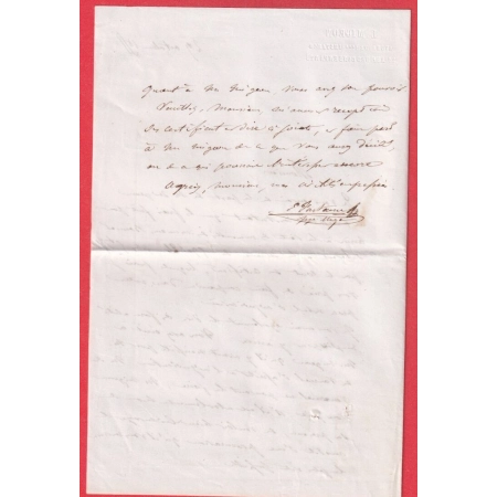 N°14 X2 PARIE ETOILE  3E 60 4 POUR EPENSE MARNE TAXE MANUSCRIT 8 AFFR INSUF 1854