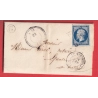 N°14 PC 197 AUVE MARNE CAD TYPE 22 BOITE RURALE G HERPONT POUR EPENSE
