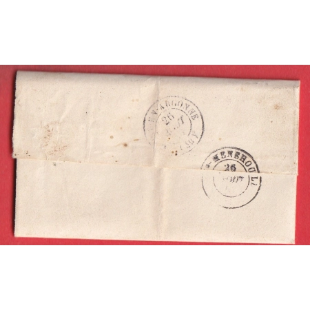 N°14 PC 197 AUVE MARNE CAD TYPE 22 BOITE RURALE G HERPONT POUR EPENSE