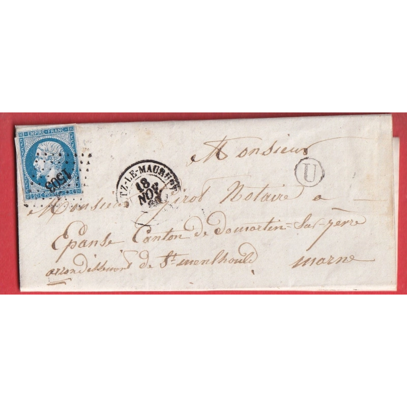 N°14 PC 1503 HEITZ LE MAURUPT MARNE BOITE RURALE U ST JEAN DEVANT POSSESSE POUR EPENSE