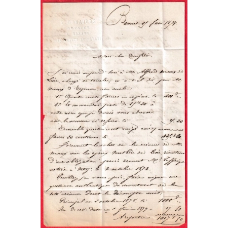 N°90 CAD VANAULT LES DAMES MARNE OR BASSUET POUR EPENSE