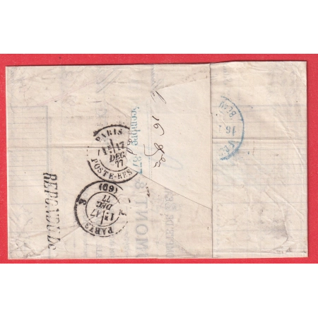 N°79 82 BEAUVAIS POUR PARIS 5EME ECHELON DE POIDS