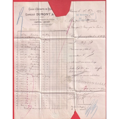 N°79 82 BEAUVAIS POUR PARIS 5EME ECHELON DE POIDS