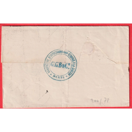 N°36 PARIS LA MAISON BLANCHE GC 2170 POUR PARIS SEINE RECETTES REUNIES