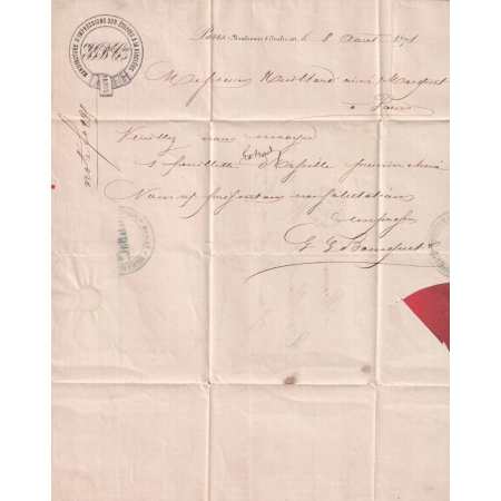 N°36 PARIS LA MAISON BLANCHE GC 2170 POUR PARIS SEINE RECETTES REUNIES