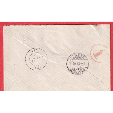 N°53 59 GC 4500 DIVONNE LES BAINS AIN TARIF FRONTALIER POUR PLAINPALAIS GENEVE SUISSE 11.09.1873