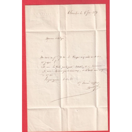 N°29 CONVOYEUR STATION LE CHAMBON FEUGEROLLES AMBULANT LYON A PARIS SUR TIMBRE