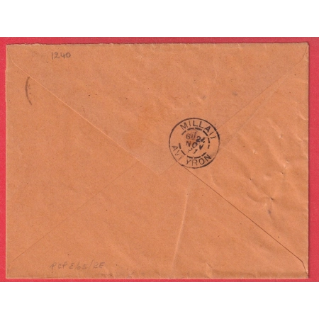 N°75 90 LEVEE EXCEPTIONNELLE PARIS 3E RUE LAFAYETTE MILLAU AVEYRON DERNIERE LEVEE