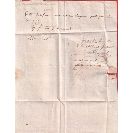 MARQUE VIENNE ISERE 1787 LN°8 POUR BEAUCAIRE GARD INDICE 8