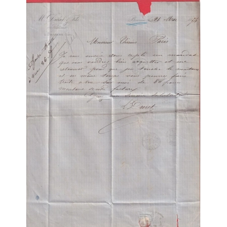 N°60 AMBULANT ROUEN A SERQUINY POUR PARIS