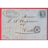 N°22 CONVOYEUR STATION ESSAI MONTPELLIER A CETTE  CONV. 1867 INDICE 16 POUR CETTE