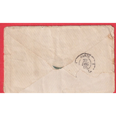 N°22 X2 21 GC CHATEAUBRIANT LOIRE INFERIEURE POUR CORPS EXPEDITIONNAIRE DU MEXIQUE A LEON VOIE ANGLAISE 50C
