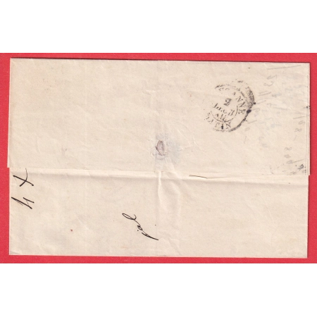 N°30 X2 PARIS ETOILE 22 R TAITBOUT POUR LAUSANNE SUISSE DOUBLE PORT