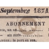 N°27 ANNULATION TYPO JOURNAUX GRAND FRAGMENT  TB