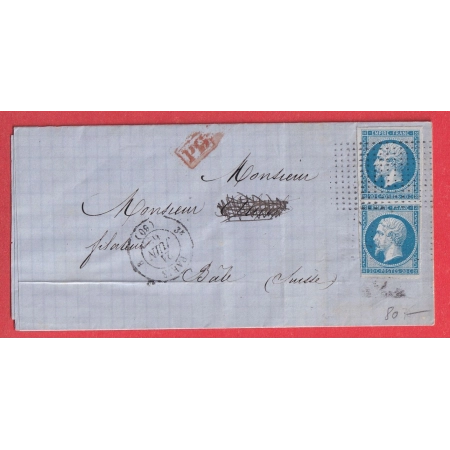 N°14 PAIRE POINTILLES FINS PARIS 3E 60 3  POUR BALE SUISSE