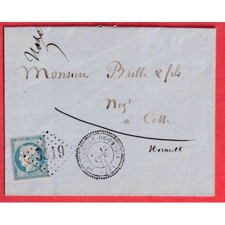 N°60 GC 3519 ST BAUZILLE DE PUTOIS CAD TYPE 24 POUR CETTE HERAULT INDICE 13 AVEC TYPE 24