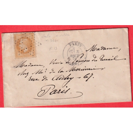 N°28 PARIS ETOILE EVIDE GL PARIS (60) POTHION 3641 POUR PARIS