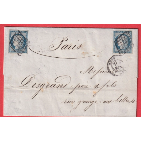 N°4 X2 GRILLE DE LYON RHONE POUR PARIS