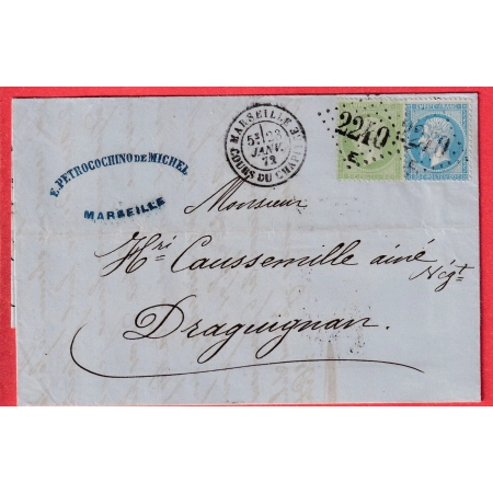 N°20 22 GC 2240 E MARSEILLE COURS DU CHAPITRE POUR DRAGUIGNAN