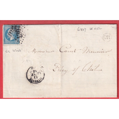 N°22 GC 4307 VITTEAUX COTE D'OR OR GISSEY LE VIEL POUR PRECY SUR THIL