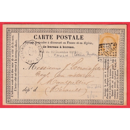 N°55 CONVOYEUR STATION CLERMONT DE L'HERAULT AU DOS PAULHAN POUR MONTPELLIER