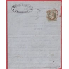 N°19 CAD ROUGE DES IMPRIMES PARIS SUR IMPRIME POUR NANTES 1868