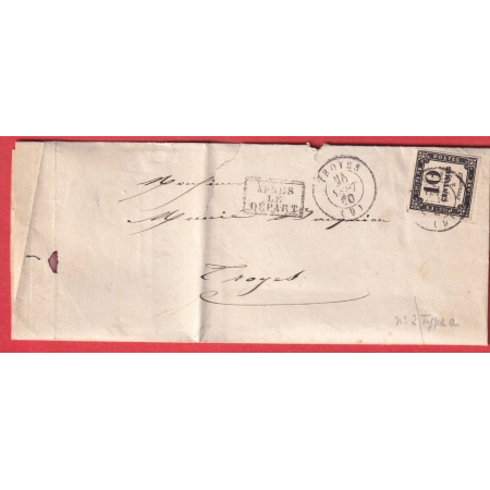 TAXE N°2 TTB CAD TROYES AUBE APRES LE DEPART POUR TROYES