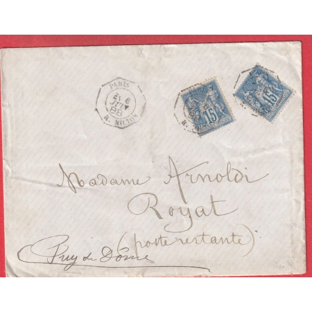 N°90 X2 LEVEE EXCEPTIONNELLE PARIS E1 R MILTON POUR ROYAT PUY DE DOME