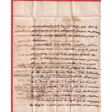 MARQUE A SEC SALON DE PROVENCE 1791 MENTION PORT PAYE A MARSEILLE PRECUSEUR DEBOURSE REEXP CHARLEVAL BOUCHES DU RHONE