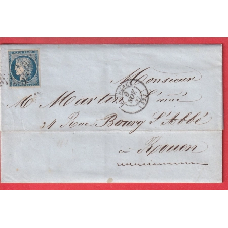 N°4 PC 441 BORDEAUX GIRONDE POUR ROUEN SEINE INFERIEURE