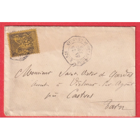 N°93 SEUL SUR LEVEE EXCEPTIONNELLE PARIS E1 BOULEVARD ST GERMAIN POUR CASTRES TARN